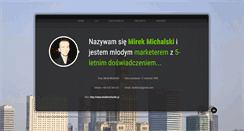 Desktop Screenshot of mirekmichalski.com